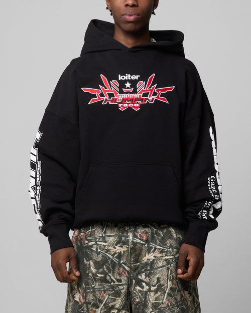 Loiter Substance Hoodie Black