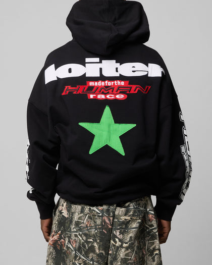 Loiter Substance Hoodie Black