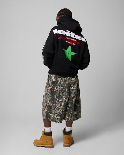 Loiter Substance Hoodie Black