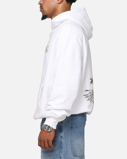 Saint Morta Doves Vintage Hoodie White