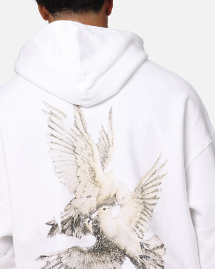 Saint Morta Doves Vintage Hoodie White