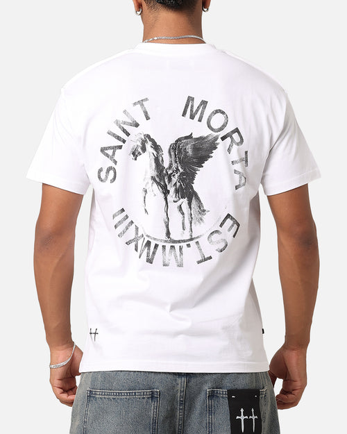 Saint Morta Pegasus Lafayette T-Shirt White