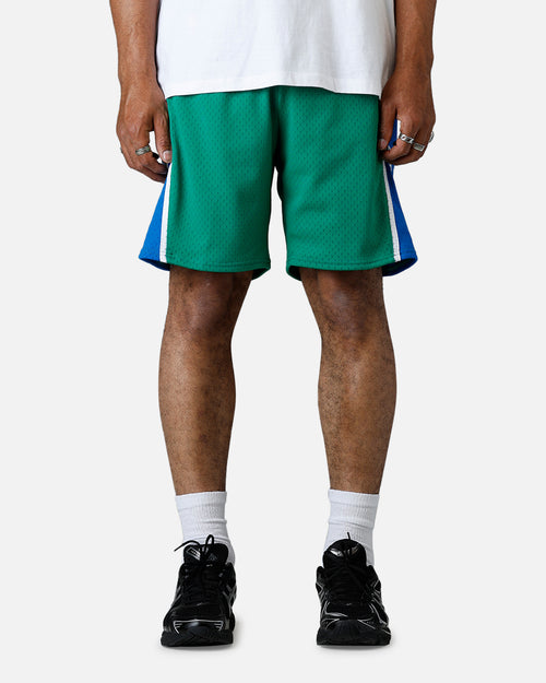 Mitchell & Ness Dallas Mavericks 2004 Swingman Shorts Green/Blue