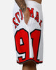 Mitchell & Ness Chicago Bulls Dennis Rodman Maxxed Out Shorts White/Red