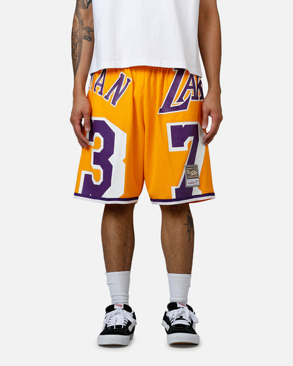 Mitchell & Ness Los Angeles Lakers Dennis Rodman Maxxed Out Shorts Yellow/Purple