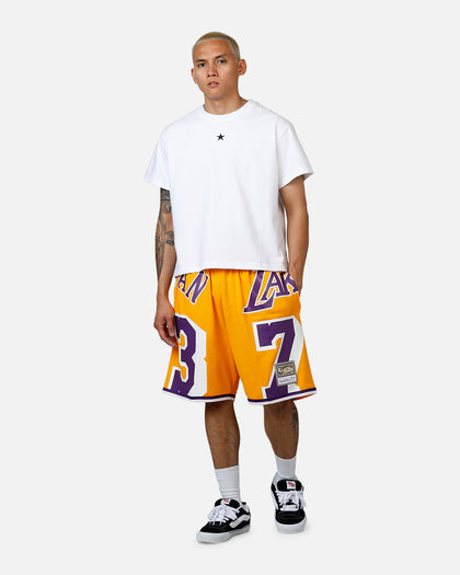 Mitchell & Ness Los Angeles Lakers Dennis Rodman Maxxed Out Shorts Yellow/Purple