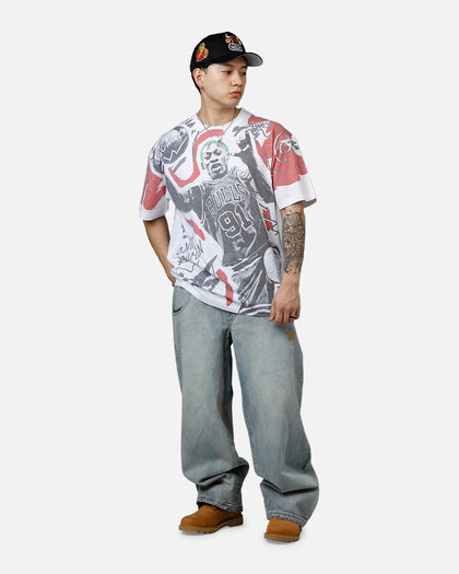 Mitchell & Ness Dennis Rodman Showstopper T-Shirt Red