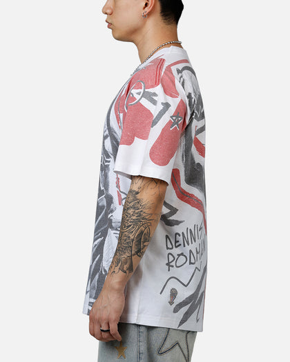 Mitchell & Ness Dennis Rodman Showstopper T-Shirt Red