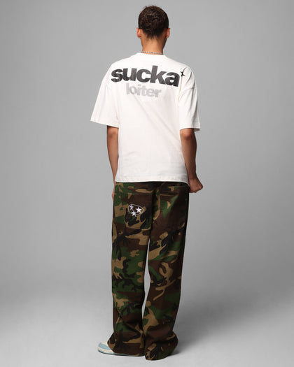 Loiter Sucka T-Shirt Off White