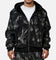 MNML Double Denim Hood Bomb Jacket Black