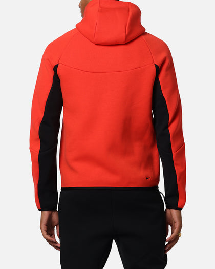 Nike Sportswear Tech Fleece Windrunner Full-Zip Hoodie Jacket Lt Crimson/Black