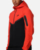Nike Sportswear Tech Fleece Windrunner Full-Zip Hoodie Jacket Lt Crimson/Black