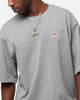 Jordan Brand Sneaker Patch Crewneck T-Shirt Carbon Heather