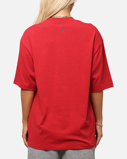 Jordan Brand Sneaker Patch Crew T-Shirt Varsity Red