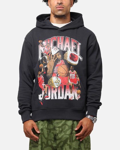 Jordan Jumpman Flight Graphic Fleece Pullover Hoodie Off Noir