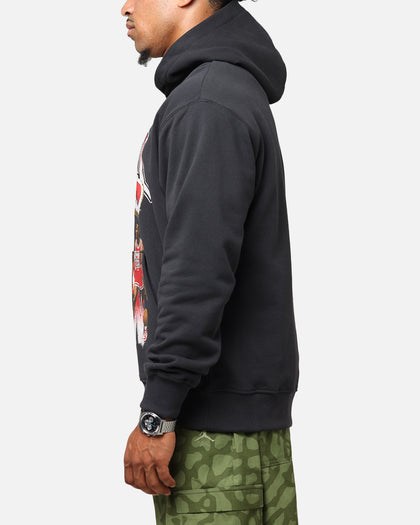 Jordan Jumpman Flight Graphic Fleece Pullover Hoodie Off Noir