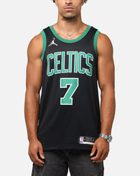 Nike Jaylen Brown Boston Celtics #7 Statement Edition 2022/23 Nike Dri-Fit NBA Swingman Jersey Black/Brown