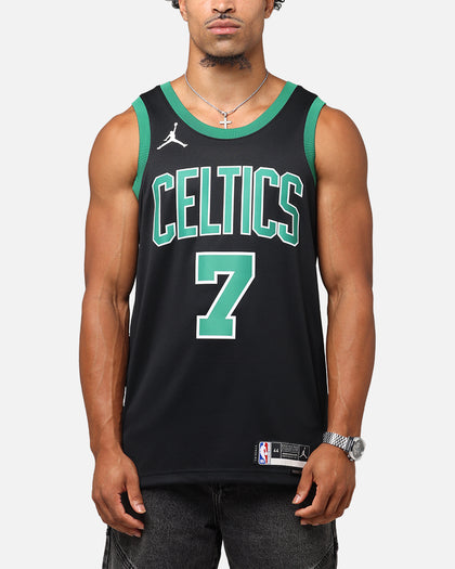 Nike Jaylen Brown Boston Celtics #7 Statement Edition 2022/23 Nike Dri-Fit NBA Swingman Jersey Black/Brown