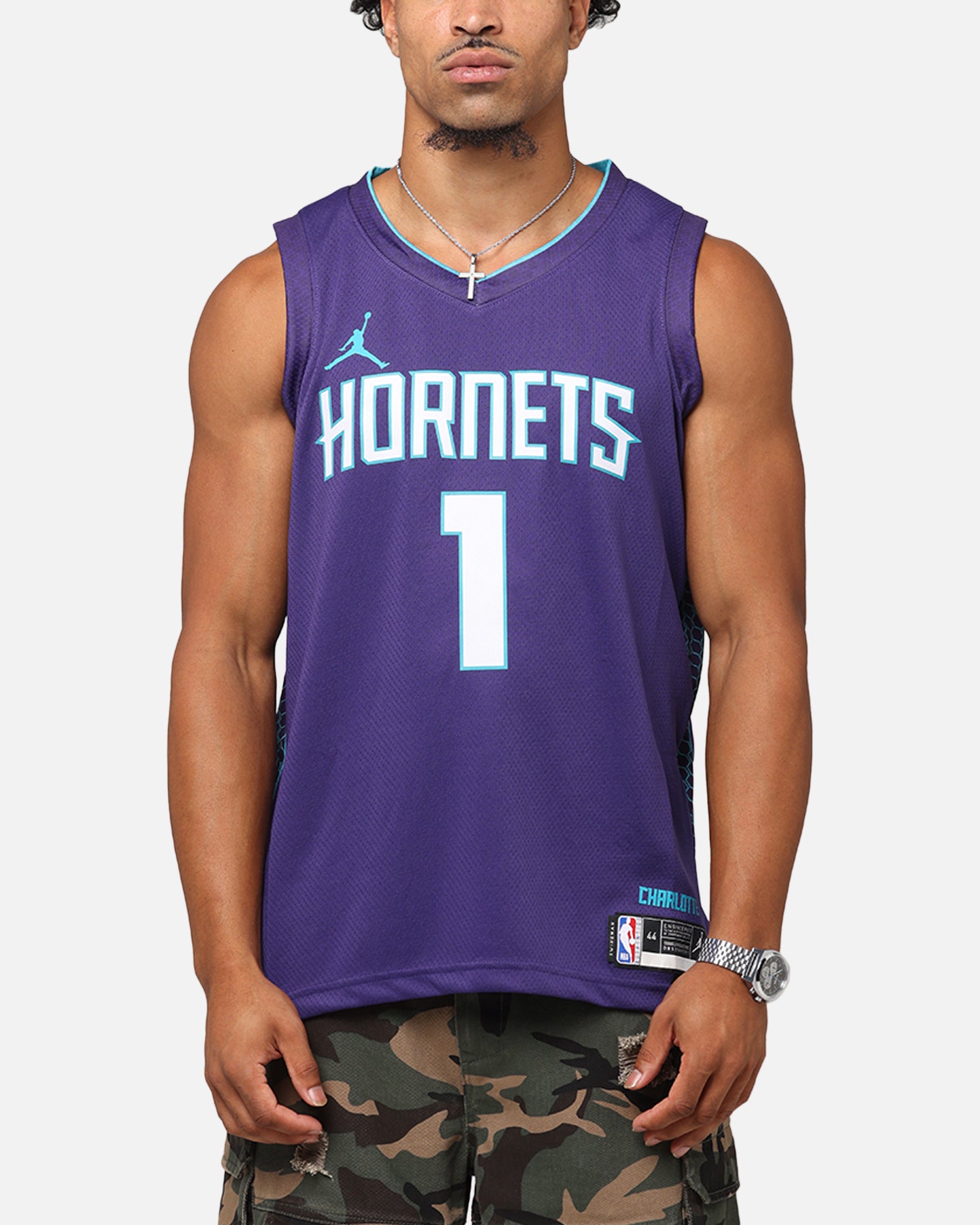 Charlotte Hornets LaMelo Ball ユニフォーム M Nike Lamelo Ball Charlotte Hornets #1 Statement Edition 2022/23