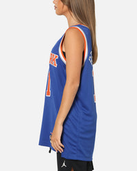 Nike Jalen Brunson New York Knicks #11 Icon Edition 2022/23 Nike Dri-Fit NBA Swingman Jersey Rush Blue