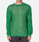 MNML Crochet Knit Sweater Green