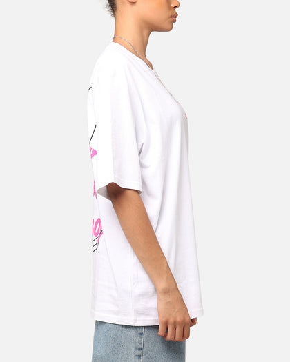Playboy Wavy Stacked T-Shirt White
