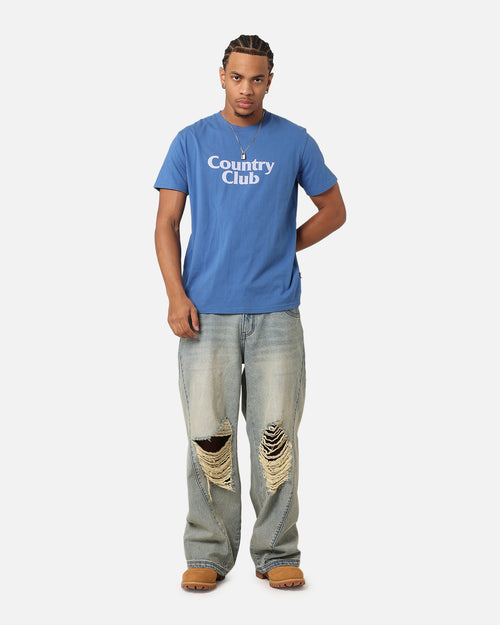 Birds Of Condor Country Club T-Shirt Blue