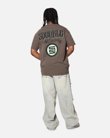 S Double Combo Platter T-Shirt Washed Chocolate