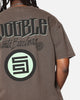 S Double Combo Platter T-Shirt Washed Chocolate