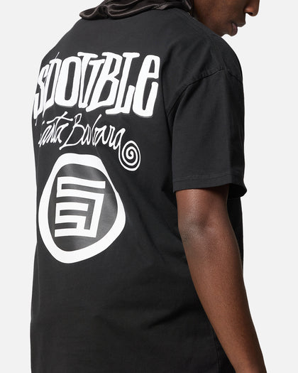 S Double Combo Platter T-Shirt Washed Black