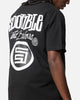 S Double Combo Platter T-Shirt Washed Black