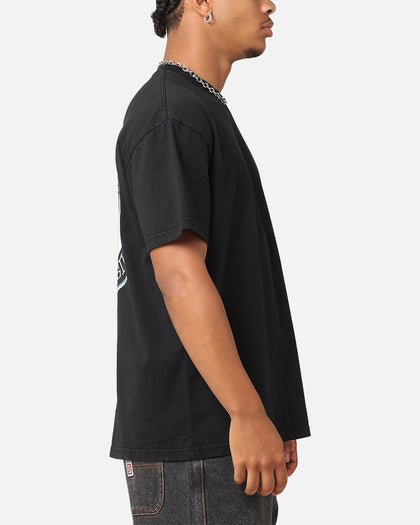 S Double Roots Dot T-Shirt Washed Black