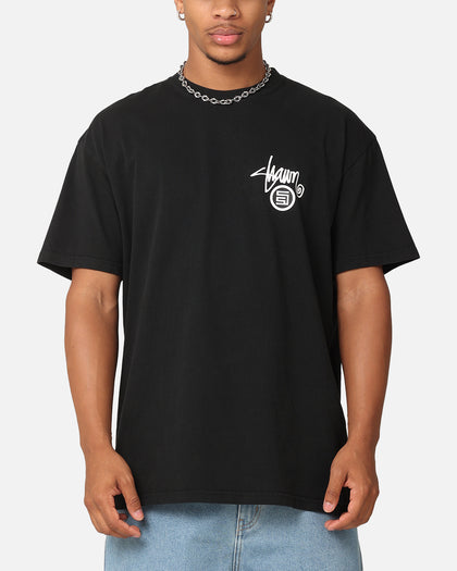 S Double Shawn Dot T-Shirt Washed Black