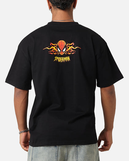 Goat Crew Marvel Spider-Man Y2K Spidey T-Shirt Black