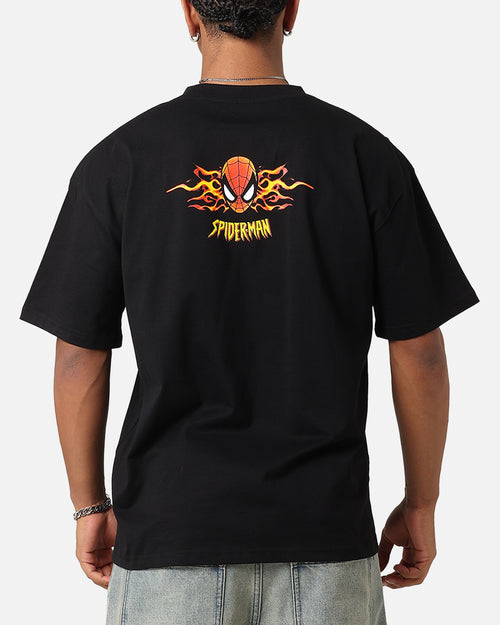 Goat Crew Marvel Spider-Man Y2K Spidey T-Shirt Black