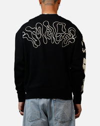 Fox Racing Hello Future Oversized Crewneck Black