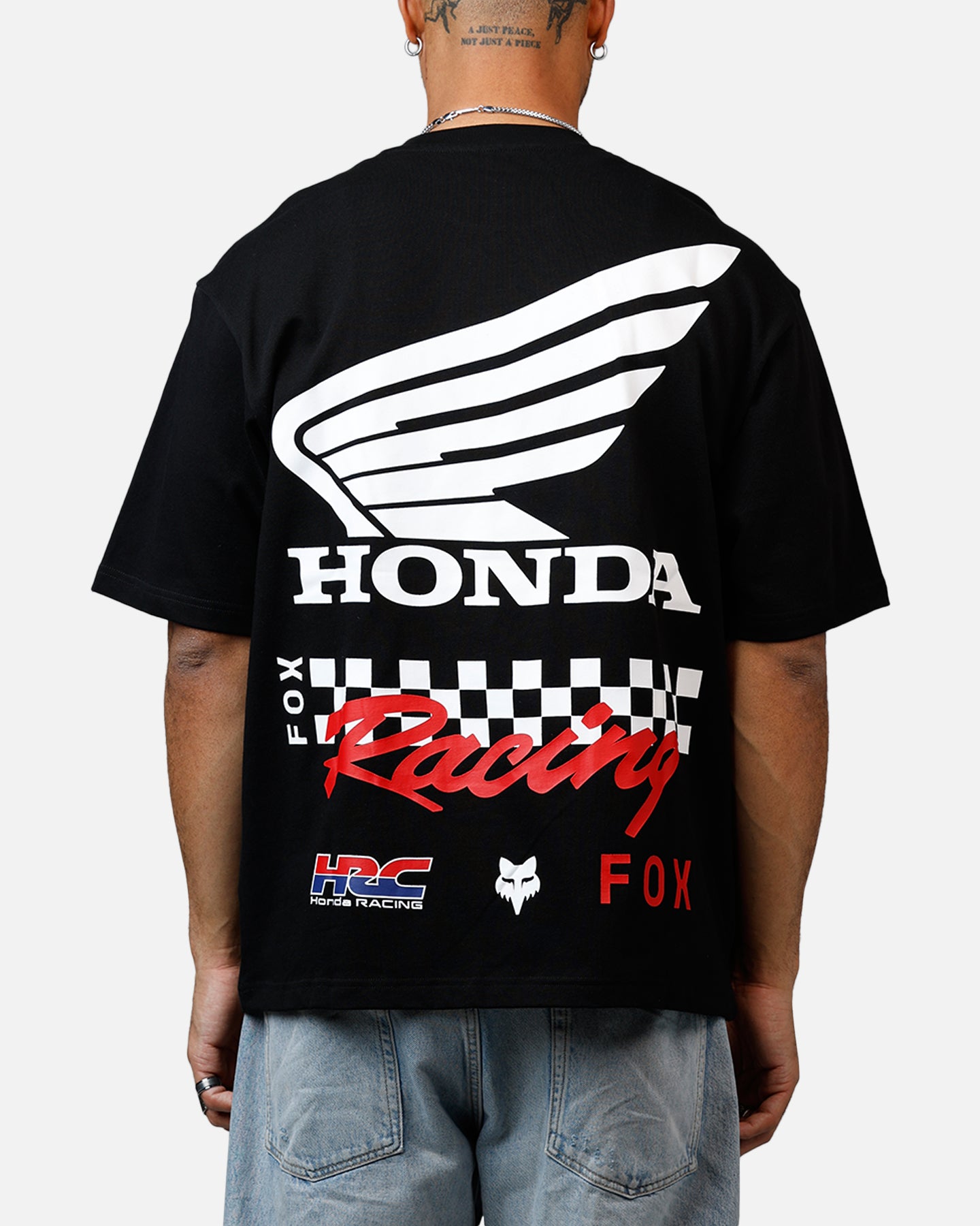 Fox Racing Honda Oversized T-Shirt Black | Culture Kings