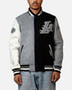 Pro Standard Los Angeles Lakers Reverse French Terry Wool Varsity Jacket Black/Grey