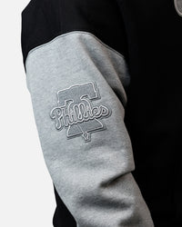 Pro Standard Philadelphia Phillies Reverse French Terry Hoodie Black/Grey