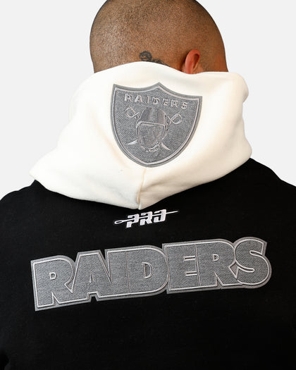 Pro Standard Las Vegas Raiders Reverse French Terry Hoodie Black/Grey