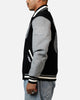 Pro Standard Las Vegas Raiders Reverse French Terry Wool Varsity Jacket Black/Grey