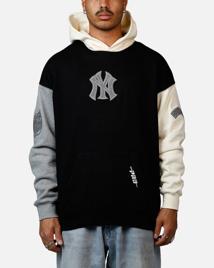 Pro Standard New York Yankees Reverse French Terry Hoodie Black/Grey