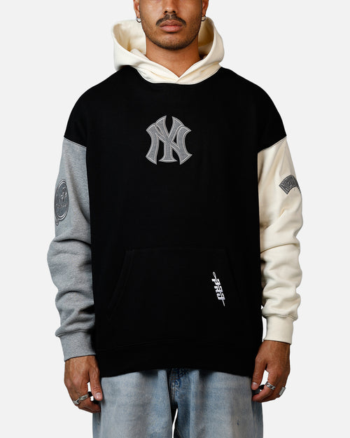Pro Standard New York Yankees Reverse French Terry Hoodie Black/Grey