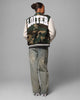 Loiter Star Child Varsity Jacket Woodland Camo
