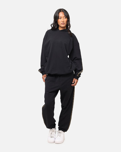 Champion Lux Taping Hoodie Black