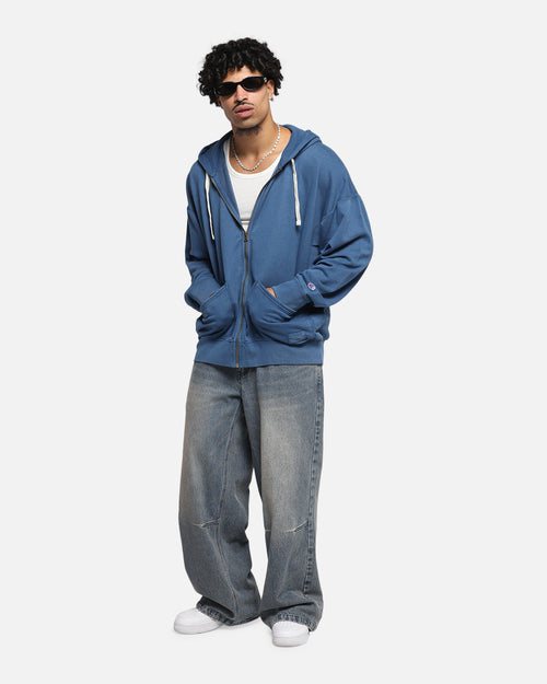 Champion Time Capsule Full Zip-Through Hoodie Teal