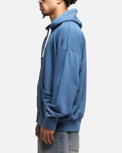 Champion Time Capsule Full Zip-Through Hoodie Teal