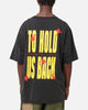 Public Enemy Hold Us Back T-Shirt Washed Black