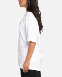 Jordan Brand Sneaker Patch Crewneck T-Shirt White/Varsity Red