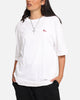 Jordan Brand Sneaker Patch Crewneck T-Shirt White/Varsity Red